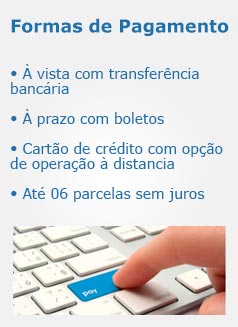 Formas de Pagamento