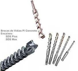 Brocas de Vídea para Concreto